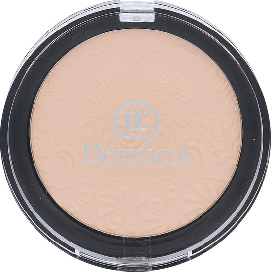 550x553-50 Dermacol - Compact powder with embossed lace 8 ml odstín 04 - - Image 1