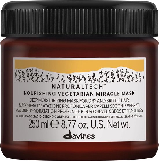 550x556-85 Hydrating Mask Davines NaturalTech™ 250 ml - Image 1