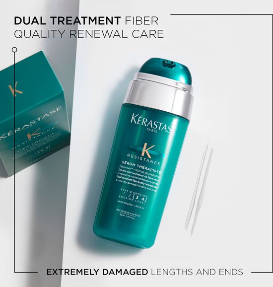 550x578-44 Kérastase Résistance Serum Thérapiste - Serum en hittebescherming voor zeer beschadigd haar - 30ml - Image 1