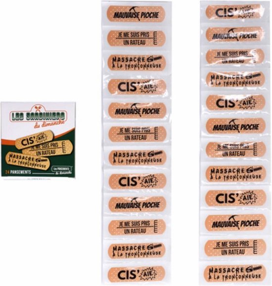 Gesteriliseerde Verbanden Take Care Les Jardiniers 24 Stuks