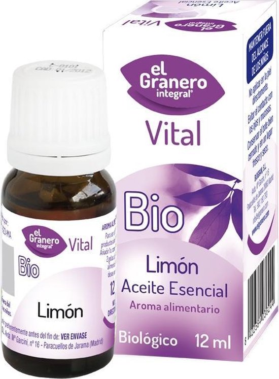 550x747-28 Granero Aceite Esencial De Limon Bio 12ml - Image 1