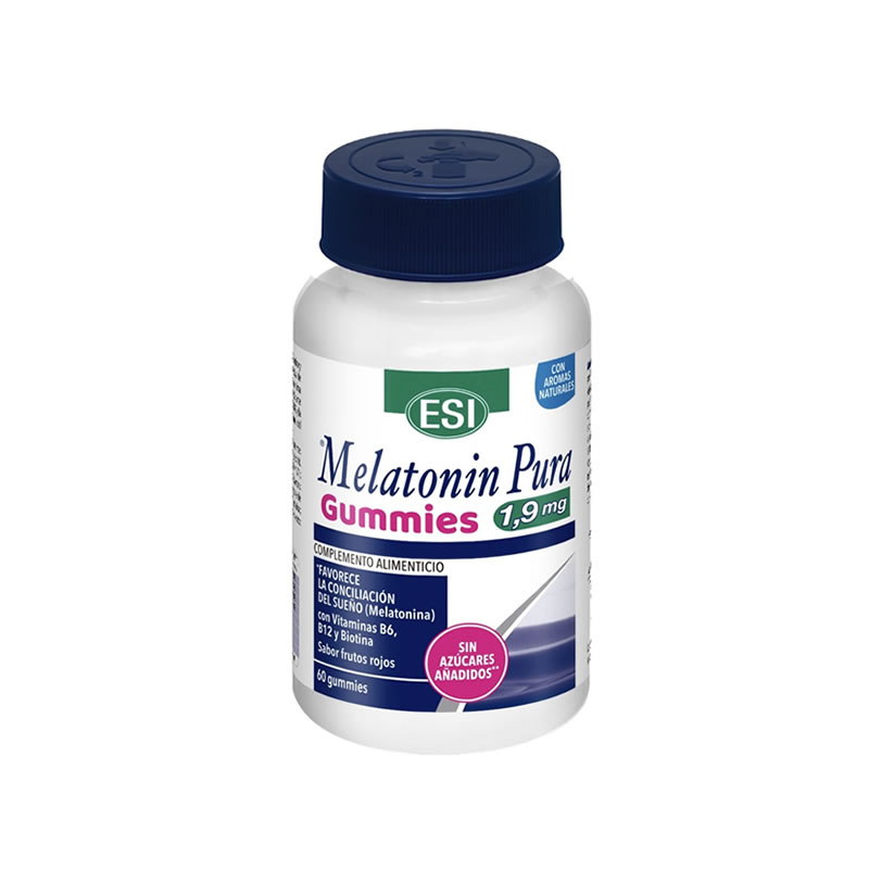 8008843135776 Esi Pure Melatonin 1.9mg Gummies 60 Gummies - Image 1