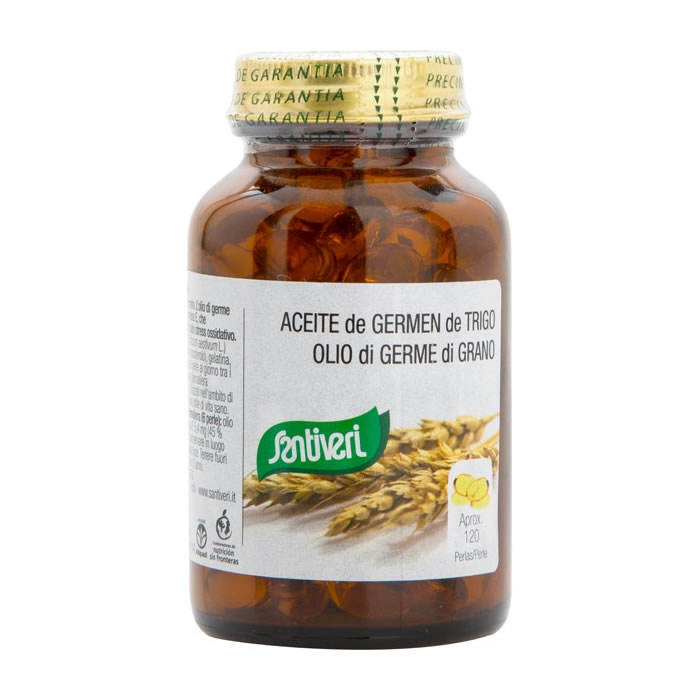 8412170017122_1 Santiveri Wheat Germ Oil 120 Pearls - Image 1