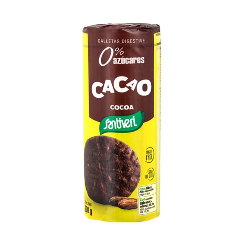 8412170028579 Santiveri Digestive Cacao Biscuits 200g - Image 1