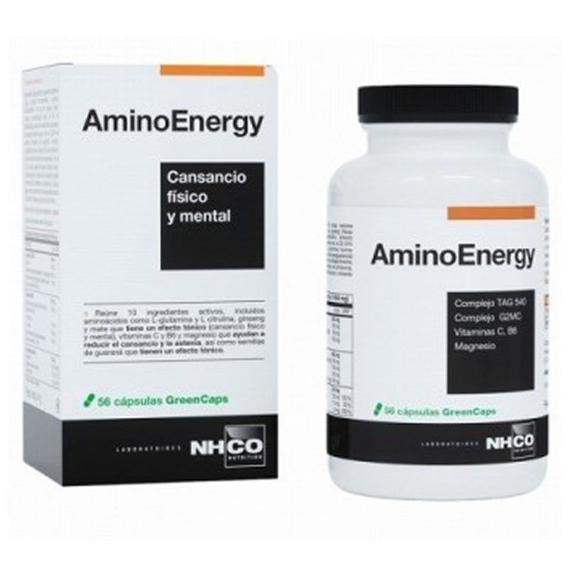 8470002004795 Nhco AminoEnergy Energizing Stimulator 56Capsules - Image 1