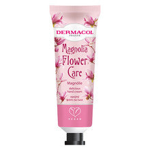 NHVtWmJuYzl4eW9zam9ieUkyQzJ4WmxZRGc9PQ Flower Care Hand Cream ( Magnólie ) - Opojný krém na ruce 30ml - Image 1