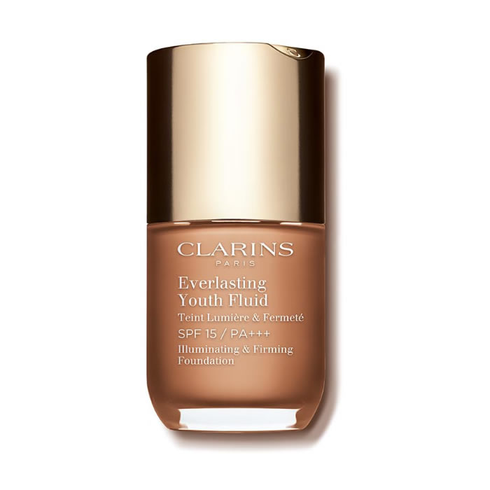 Product_ImageIds_4949564_a350729b Clarins Everlasting Youth Fluid Foundation Spf15 112.3 Sandalwood 30ml - Image 1