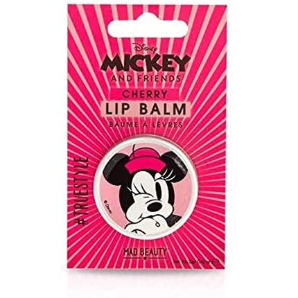 k2pHBnFVn3ZjfZXDUBASb9 Disney Mad Beauty M y F Lip Balm Minnie Cherry - Image 1