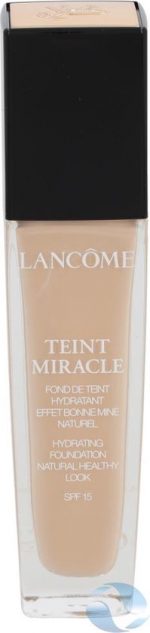 Lancome Face Make Up Foundation Hydrating Foundation SPF15 Fluide 010 Beige Porcelaine 30ml - Image 4