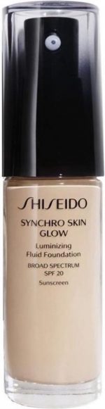 Shiseido Fluide Shiseido Make Up Basis Make Up Fluide Synchro Skin Glow Luminizing Foundation 30 ml - Image 4