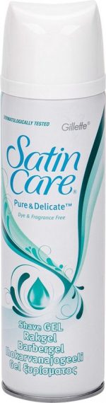 Gillette - Satin Care Pure & Delicate Shave Gel - Image 2