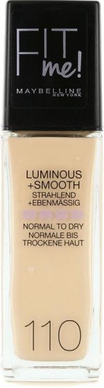 Maybelline - Fit Me Luminous & Smooth Foundation - Porcelain 110 - Image 4