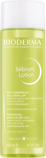 Bioderma - Sébium Lotion Booster ( smíšená a mastná pleť ) - Pleťová voda pro navrácení rovnováhy - 200ml - Image 2