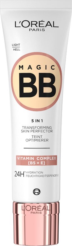 247x840-50 L’Oréal Paris -L’Oréal Paris Magic BB Cream - VerzorgL’Oréal Paris Magic BB Cream - Verzorgende dagcrème en make-up in 1 Verrijkt met vitamine B5 en E - 02 Light - 30ml - Image 1