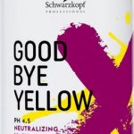 Schwarzkopf Goodbye Yellow 1000ml INT - Zilvershampoo vrouwen - Voor Alle haartypes - 1000 ml - Zilvershampoo vrouwen - Voor Alle haartypes