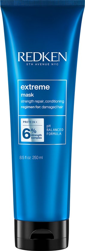 284x840-39 Redken Extreme Mask – Verzorgend en herstellend haarmasker voor droog en beschadigd haar – 250 ml - Image 1