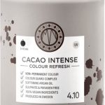 Maria Nila Colour Refresh 300ml - Cacao Intense 4.10 - Voedend kleurenbom masker - Hydrateert en vermindert kroezen voor een zijdezacht en glanzend resultaat