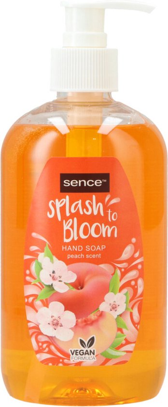 348x840-8 Sence Splash To Bloom Handzeep Perzik 500 ml - Image 1