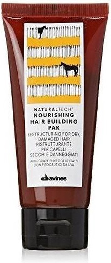 354x840-124 Naturaltech Nourishing Hair Building Pak Voedend Herstellend Masker 60ml - Image 1