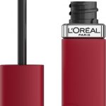 L'Oréal Paris Infaillible Matte Resistance lippenstift – Langhoudende Vloeibare Lipstick met een matte finish Verrijkt met Hyaluronzuur - 420 Le Rouge Paris - 5ml