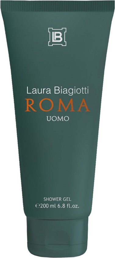 377x840-59 Laura Biagiotti - Roma Uomo Shower Gel Unboxed 200ml - Image 1