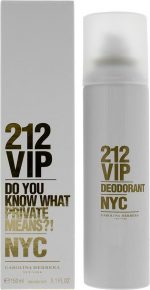 Deodorant Spray 212 Vip Carolina Herrera (150 ml)