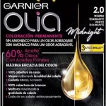 Permanent Dye Olia 2.0 Black Diamond Garnier Ammonia-free (4 Pieces)