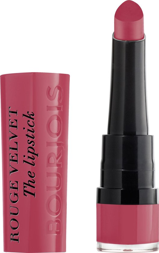 528x840-43 Bourjois Rouge Velvet The Lipstick 04 Hip Hip Pink 2,4 g - Image 1
