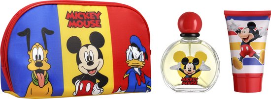 Fragrances For Children - Mickey Mouse Giftset Eau de toilette 50 Ml,Shower Gel100 Ml A Cosmetic Tassel