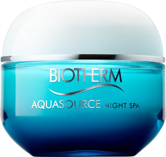 550x520-23 Biotherm Aquasource Night Spa Triple Spa Effect Night Balm Balsem Alle Huidtypen 50ml - Image 1