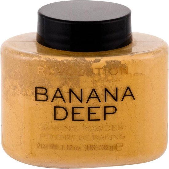 550x548-273 Makeup Revolution loose baking powder banana deep - Image 1
