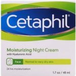 Cetaphil Facial Moisturizing Night Cream Normal  Dry Skin 48ml