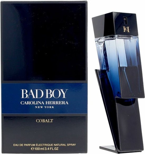 550x586-45 Carolina Herrera Bad Boy Cobalt - 100 ml - eau de parfum spray - herenparfum - Image 1