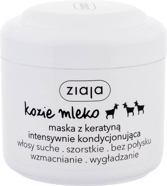550x613-73 Ziaja - Goat´s Milk Hair Mask - Maska na vlasy s keratinem - 200ml - Image 1