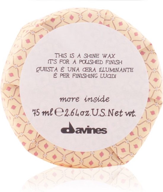 550x648-34 Davines - More Inside - Shine Wax - 75 ml - Image 1