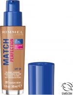 Rimmel London Match Perfection Foundation 201 Classic Beige - Image 3