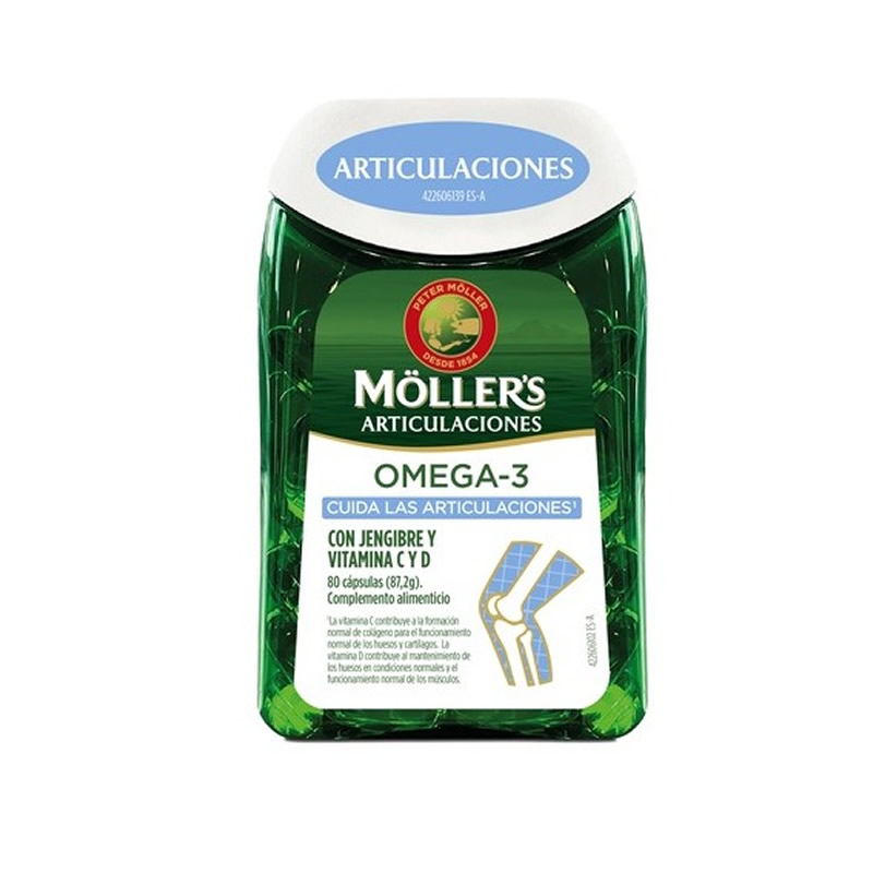 5702071504177 Moller's Joints Omega-3 80 Capsules - Image 1