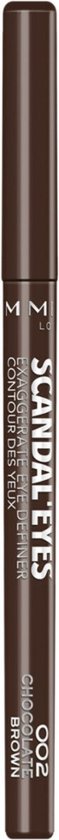 59x840-36 Rimmel London Scandaleyes Automatic Eyeliner Brown - Image 1