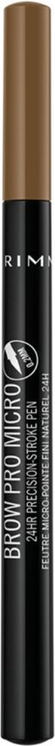 63x840-9 Rimmel London Brow Pro Micro Eyebrow Gel - 001 Blonde - Image 1