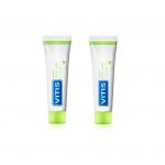 Vitis Duplo Aloe Vera Toothpaste Apple Flavor  2X150ml +75ml Free