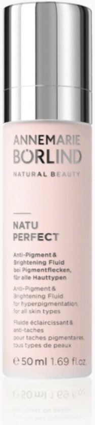 188x840-72 ANNEMARIE BÖRLIND NATUPERFECT ANTI-PIGMENT & BRIGHTENING FLUID (50ml) - For Pigmentation Marks, For All Skin Types, For an Even & Radiant Skin, Vegan - Image 1