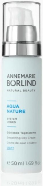 ANNEMARIE BÃ–RLIND AQUANATURE SYSTEM HYDRO Smoothing Day Cream Light (50ml) - Strengthens the Skin Barrier And Improves Skin Moisture - Ideal Make-Up Base