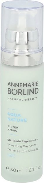 ANNEMARIE BÃ–RLIND AQUANATURE SYSTEM HYDRO Smoothing Day Cream Light (50ml) - Strengthens the Skin Barrier And Improves Skin Moisture - Ideal Make-Up Base - Image 3