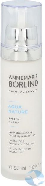 ANNEMARIE BÃ–RLIND AQUANATURE SYSTEM HYDRO Revitalizing Moisture Serum (50ml) - Provides Intense Moisture and Refines the Pore Appearance, Vegan - Image 2