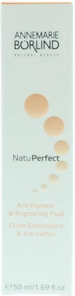 ANNEMARIE BÃ–RLIND NATUPERFECT ANTI-PIGMENT & BRIGHTENING FLUID (50ml) - For Pigmentation Marks, For All Skin Types, For an Even & Radiant Skin, Vegan - Image 2