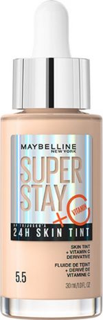 Maybelline New York Superstay 24H Skin Tint Bright Skin-Like Coverage - foundation - 5.5 - Image 8