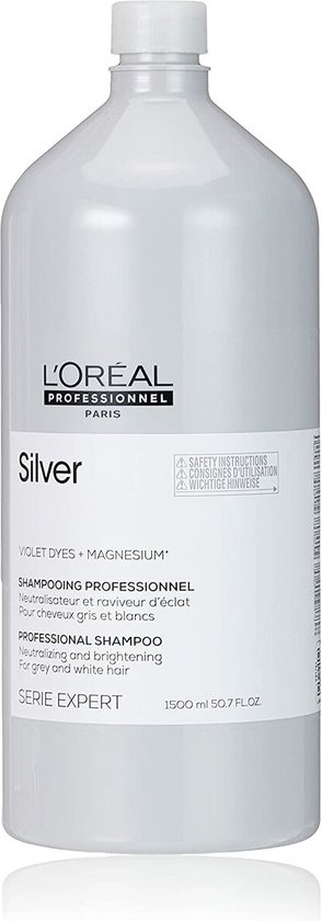 294x840-258 L'oreal Professionnel Silver Champú 1500ml - Image 1