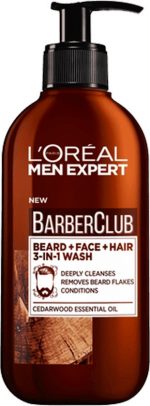 L'Oreal Paris MEN EXPERT BARBER CLUB champú barba-rostro-cabello 200 ml - Image 4