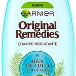 Vochtinbrengende Shampoo Original Remedies Agua Coco Y Aloe Garnier (300 ml)