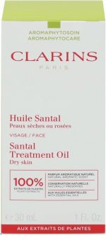 Clarins - Santal Face Treatment Oil Dry Skin - Soothing Skin Oil - Image 3